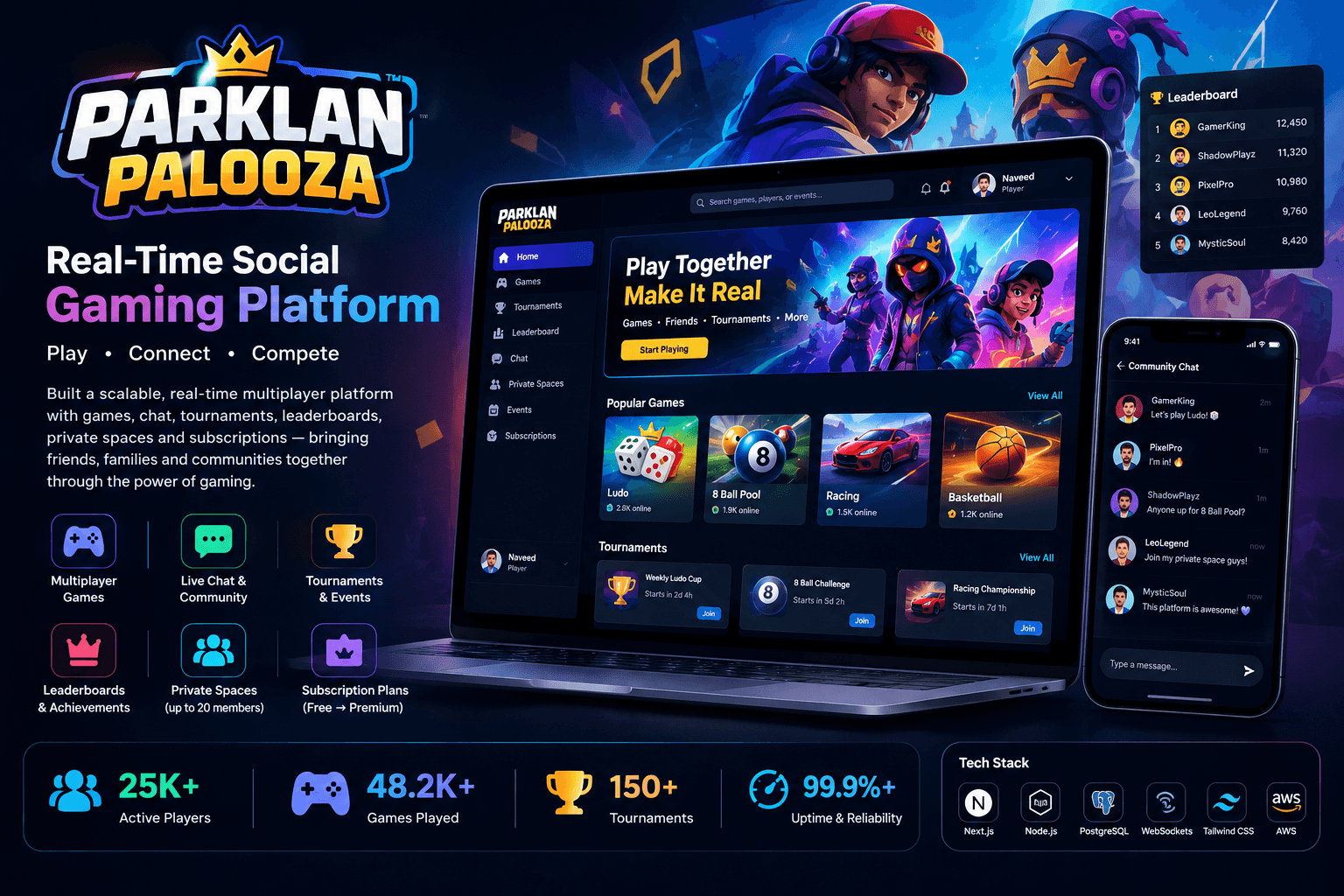 Parklan Palooza project preview